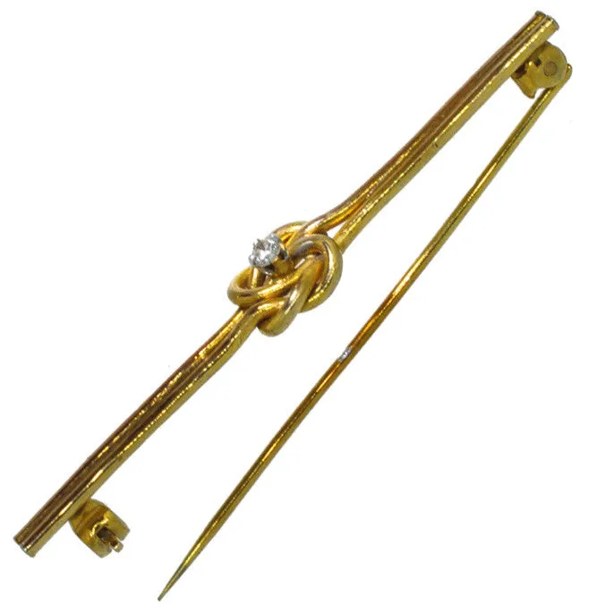 9ct Diamond Stock Pin