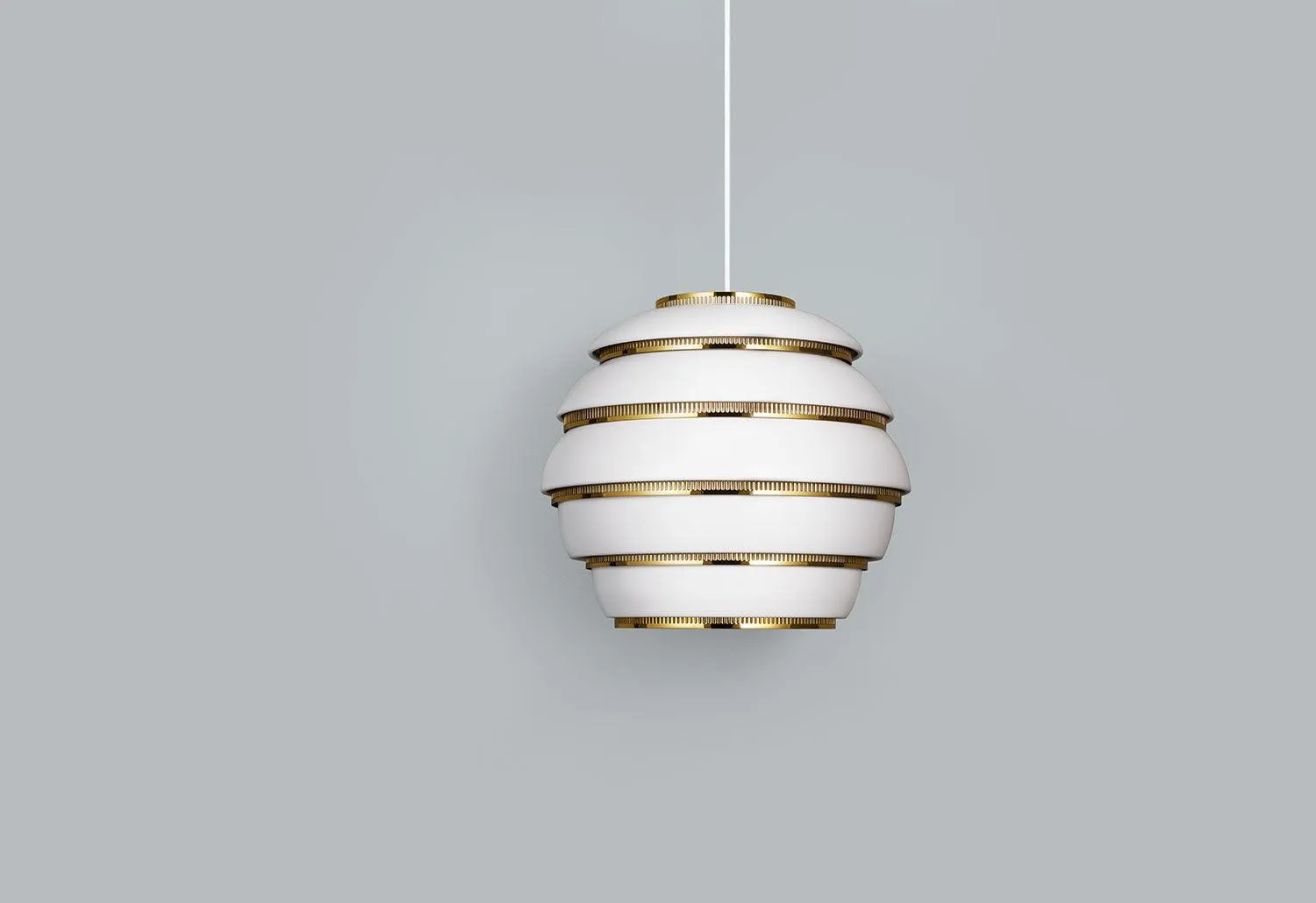 Elegant A331 Beehive-Inspired Hanging Pendant Light