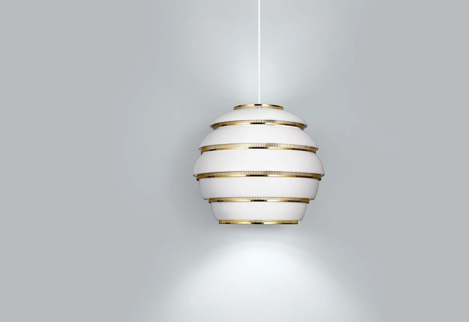 Elegant A331 Beehive-Inspired Hanging Pendant Light