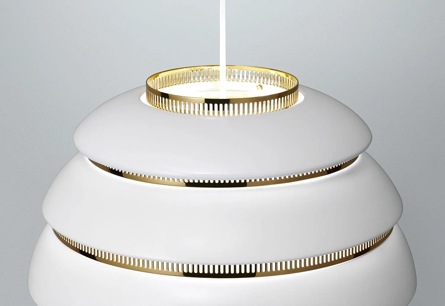 Elegant A331 Beehive-Inspired Hanging Pendant Light