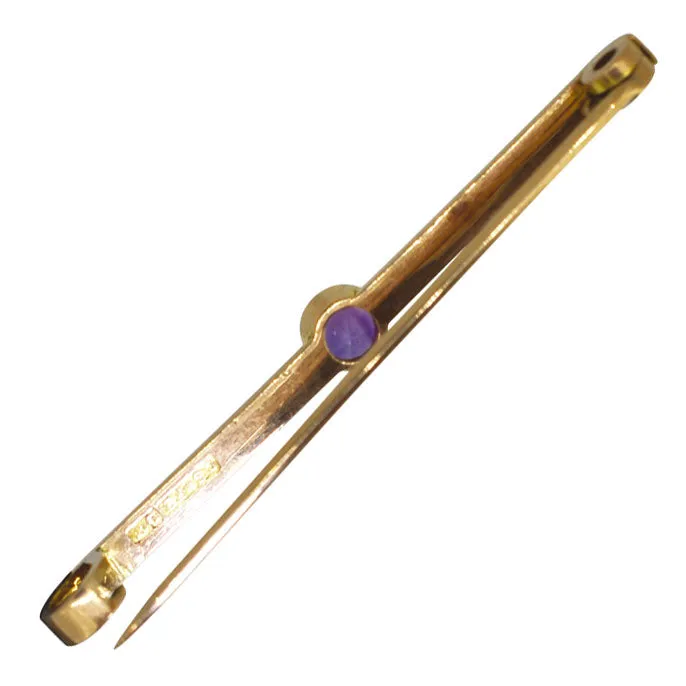 Amethyst Stock Pin