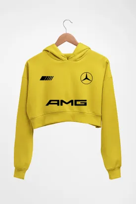 AMG Mercedes Benz Crop HOODIE FOR WOMEN