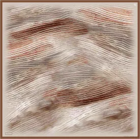 Armine Aquarius Abstract Silk Scarf #7