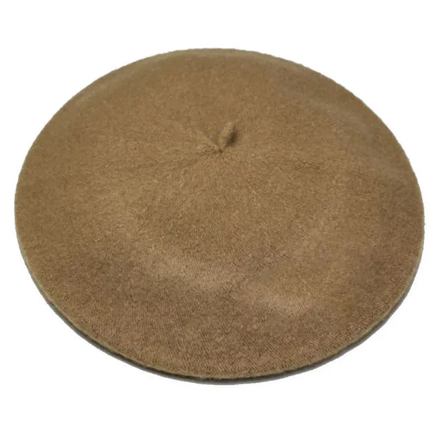 AWAYTR Women's Hat Fashion Women Beret Cap Winter Warm Wool Hats Casual French Artist Beanie Hat Cap Headwear Fall Berets