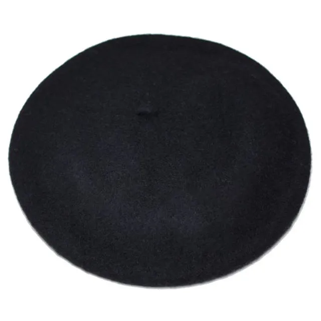 AWAYTR Women's Hat Fashion Women Beret Cap Winter Warm Wool Hats Casual French Artist Beanie Hat Cap Headwear Fall Berets