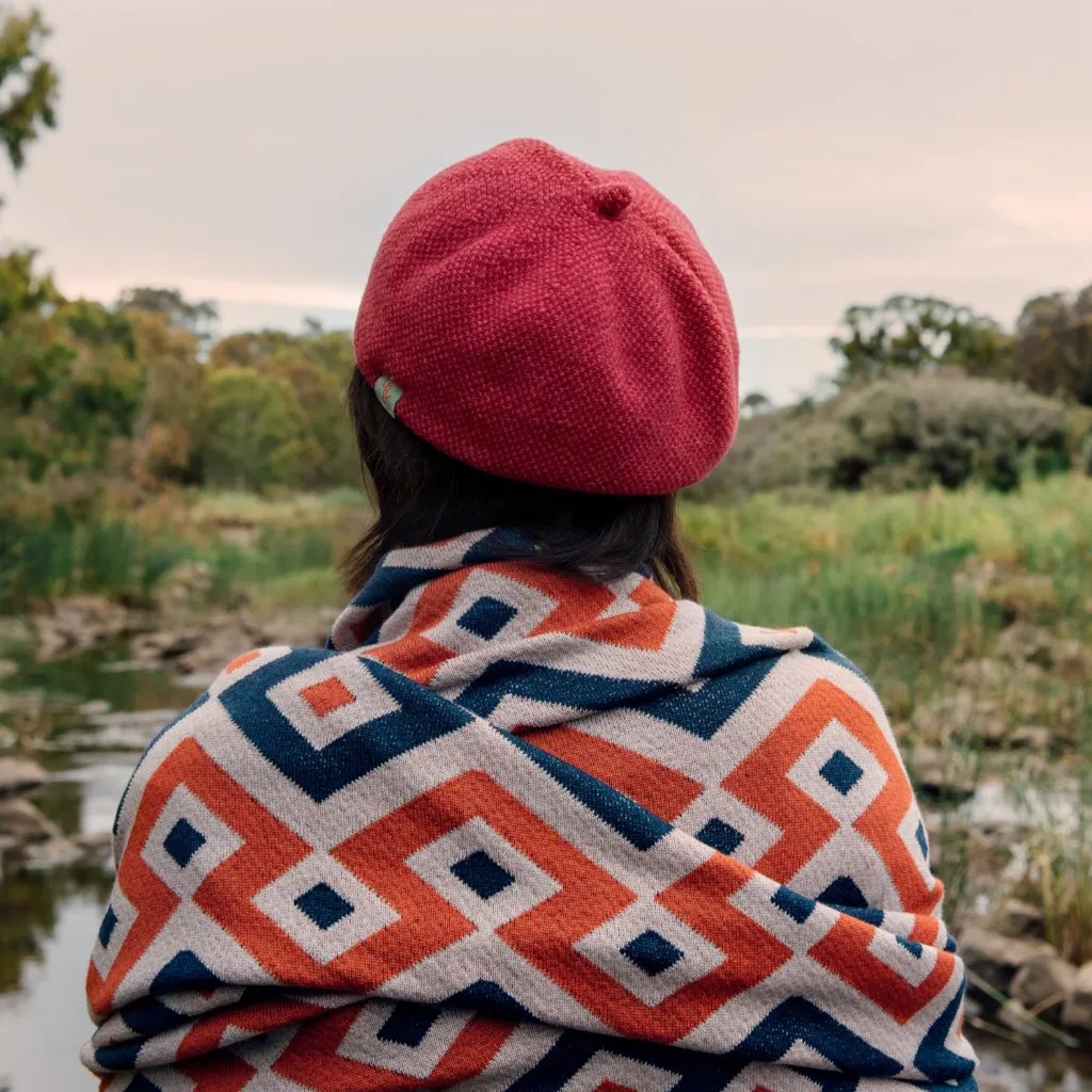 BEANIES - MARLENE BERET - PREMIUM AUSTRALIAN LAMBSWOOL