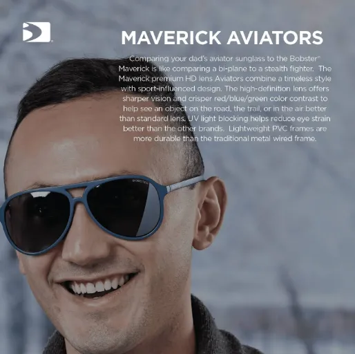 Bobster Maverick Sunglasses Matte Olive Frame with Brown / Gold Mirror Lens
