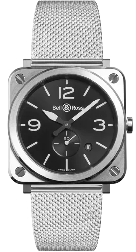 BR Watch BRS Steel Quartz