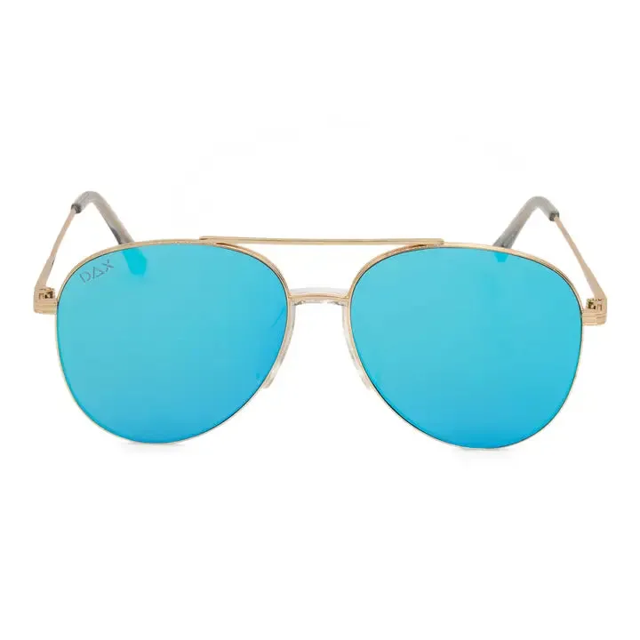 DAX Ace Blue Aviator Sunglasses