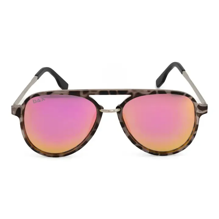 DAX Earhart Hot Pink Avaitor Sunglasses