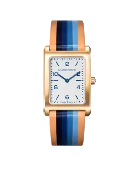 Daybreak Watch in Blue Ombre