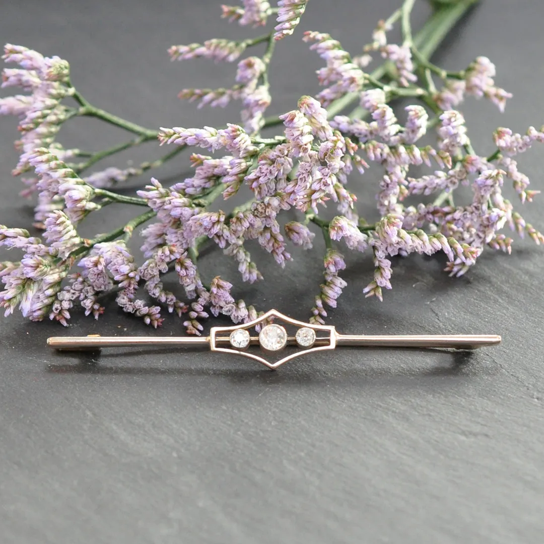 Diamond Stock Pin