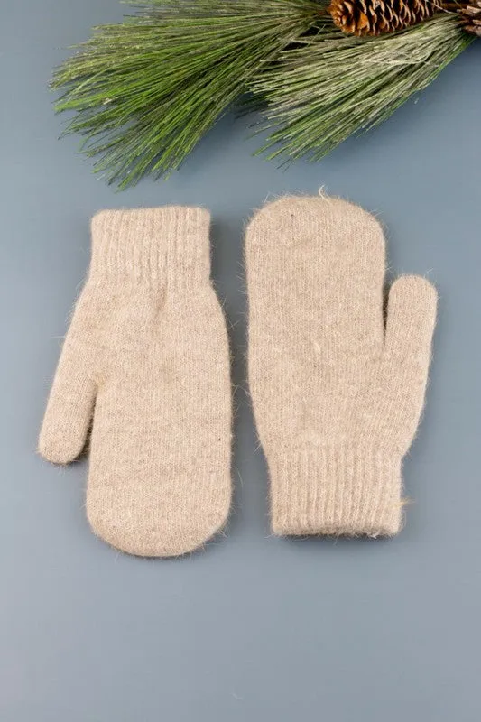 Everyday Cozy Fuzzy Lined Mittens
