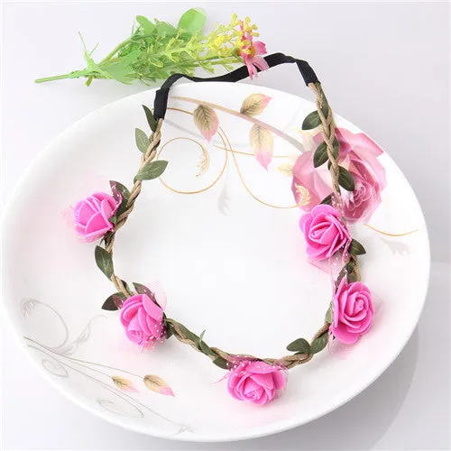 Girls Fashion Flowers Head bands