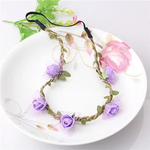 Girls Fashion Flowers Head bands
