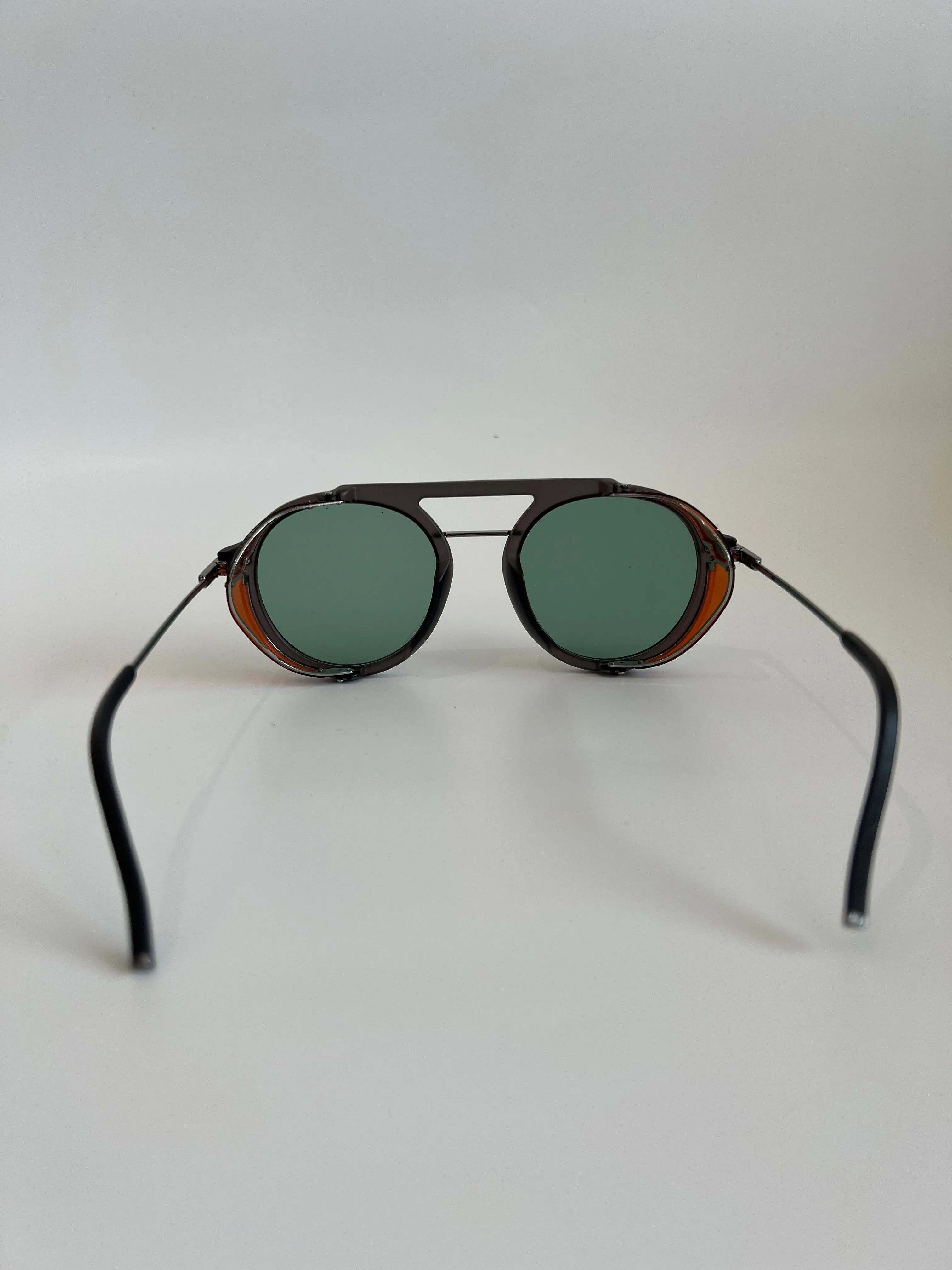 Grey/Green Aviator Mens Sunglasses FF M0012/S KB7/QT 52