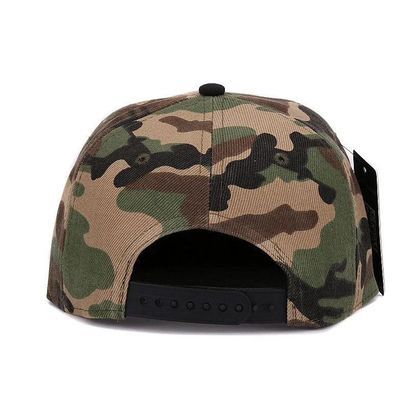 HATLANDER Camouflage Snapback Cap