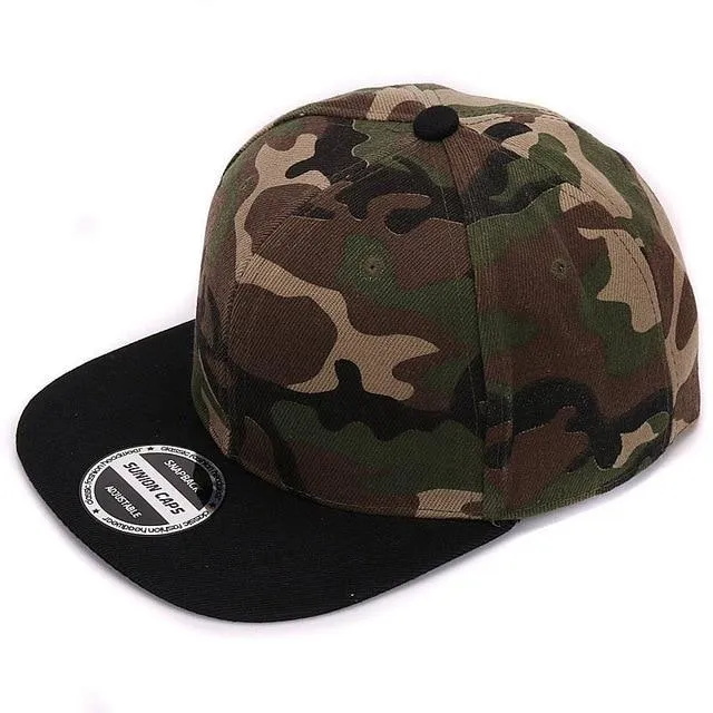 HATLANDER Camouflage Snapback Cap