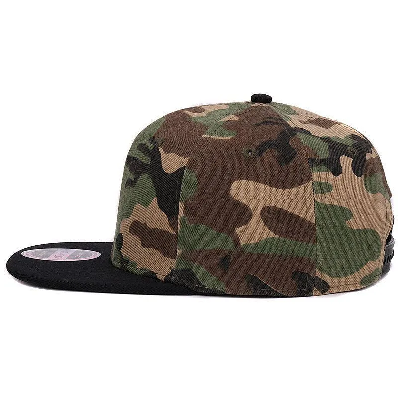HATLANDER Camouflage Snapback Cap
