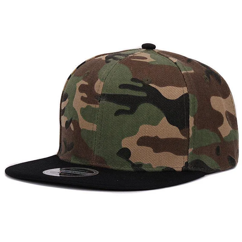 HATLANDER Camouflage Snapback Cap