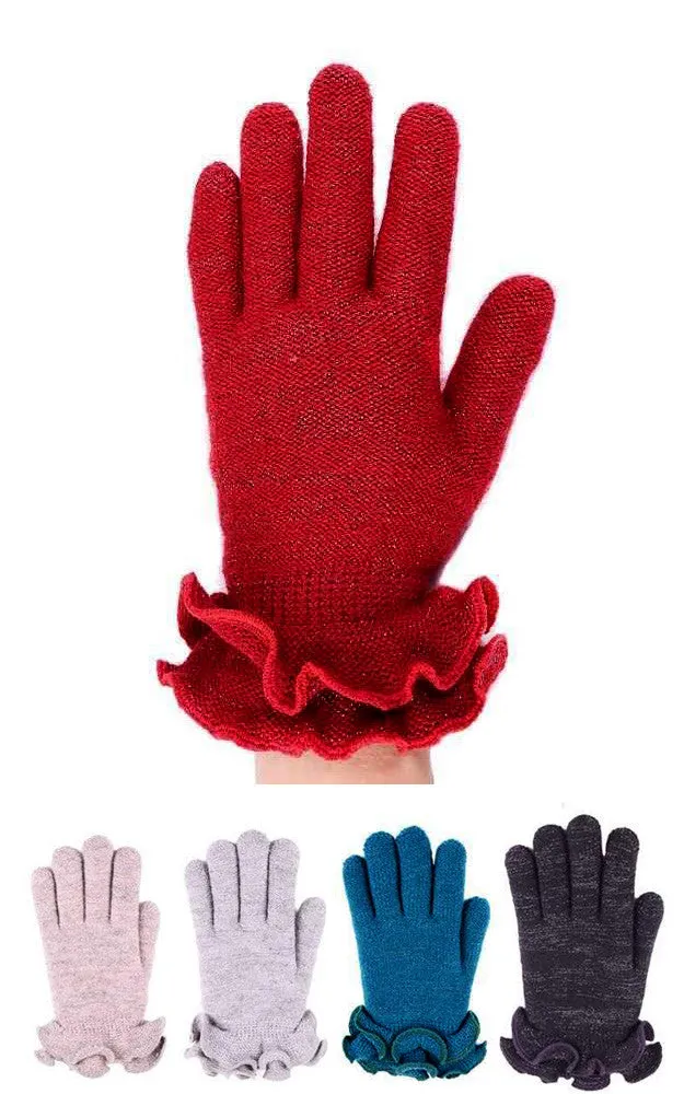 JG512 Pierrot Knit Pattern Gloves
