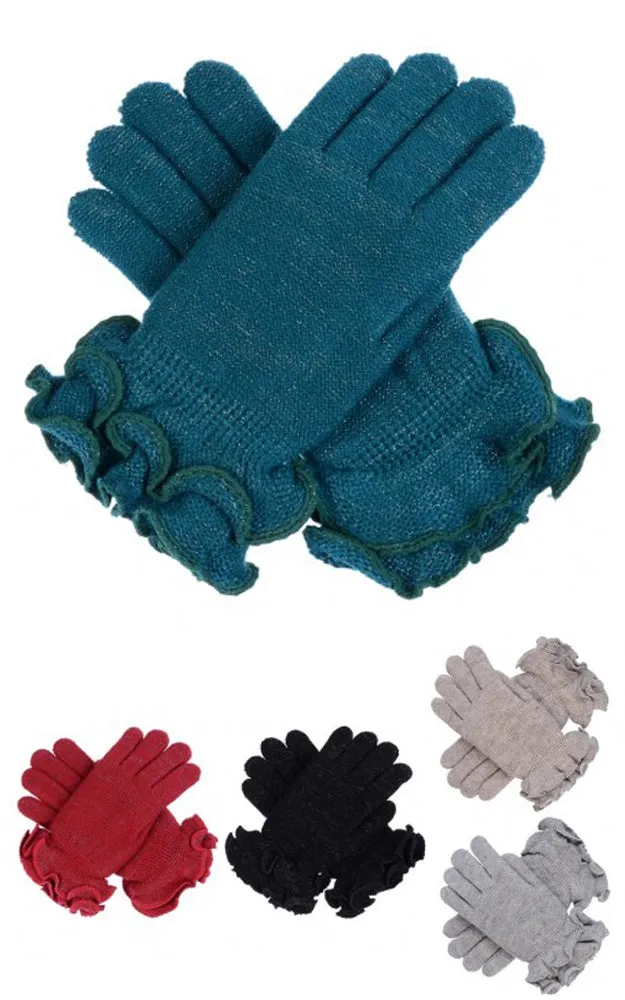JG512 Pierrot Knit Pattern Gloves