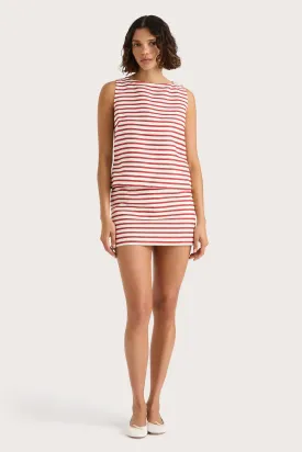 Kelly Top Breton Stripe Red Kelly Top Breton Stripe Red