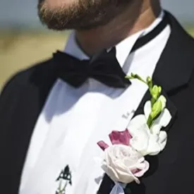 Men's Pre-Tied Tuxedo Bow Tie Adult Formal Wear Accessory-024