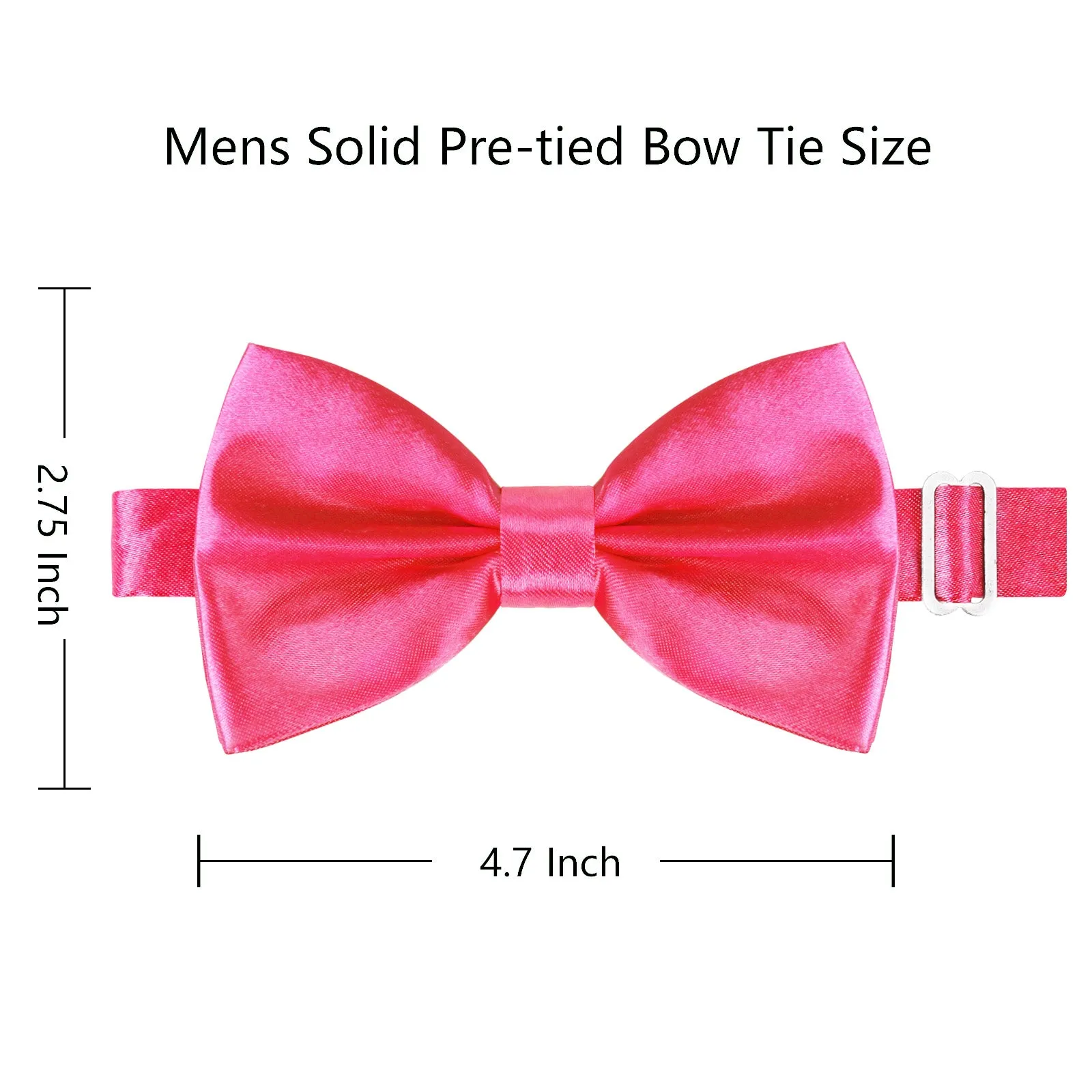 Men's Pre-Tied Tuxedo Bow Tie Adult Formal Wear Accessory-024