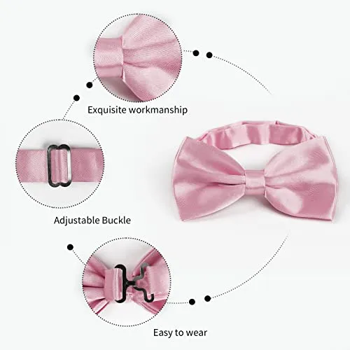 Men's Pre-Tied Tuxedo Bow Tie Adult Formal Wear Accessory-024