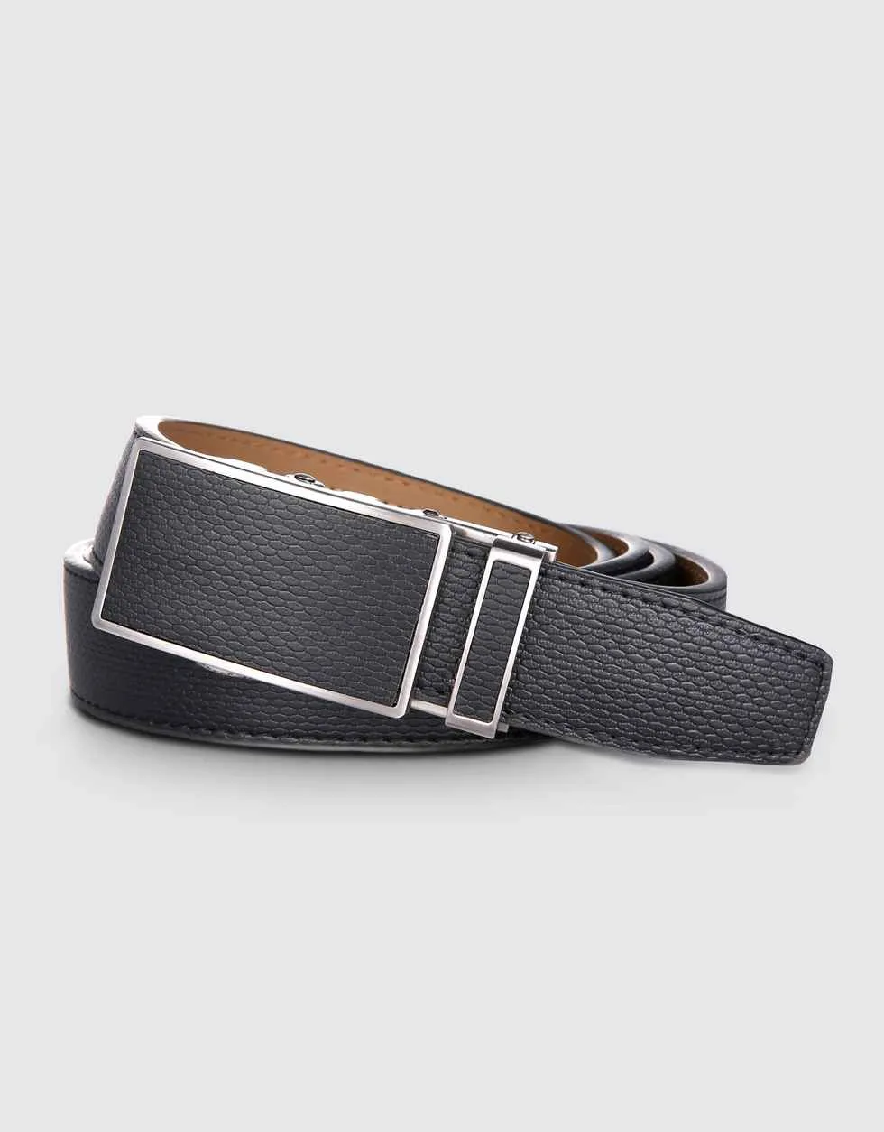 Netted Crafted Leather Ratchet Belt