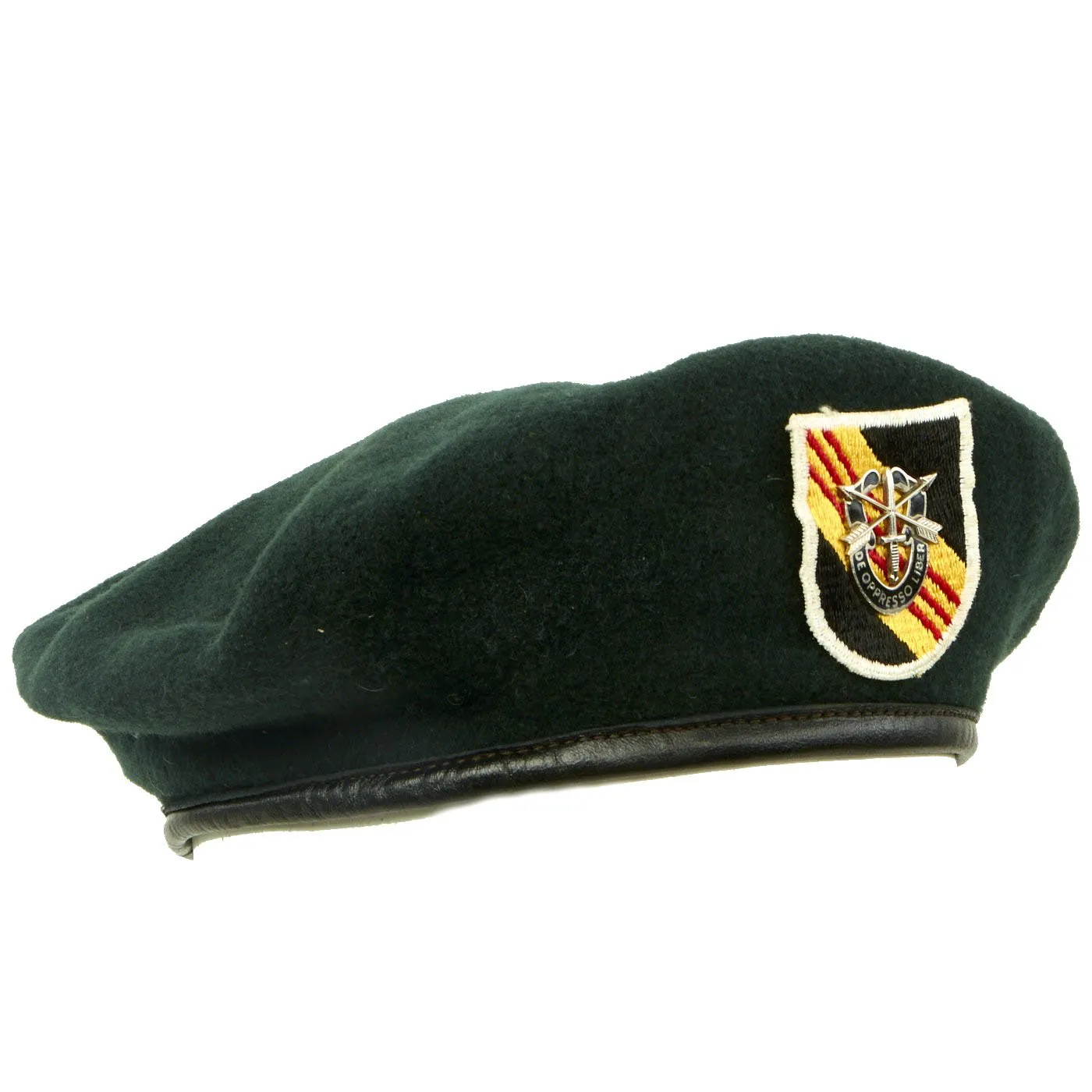 Original U.S. Vietnam War 5th Special Forces Group Airborne Green Beret