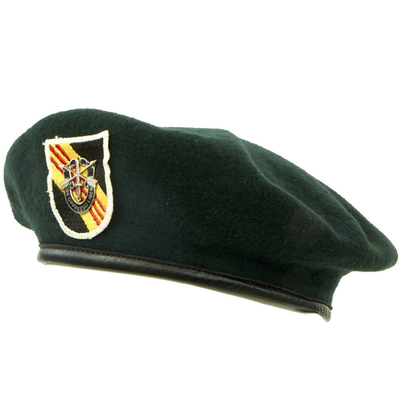 Original U.S. Vietnam War 5th Special Forces Group Airborne Green Beret