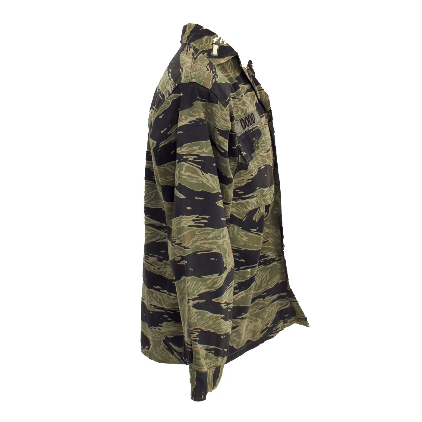 Original Vietnam War U.S. Navy Tiger Stripe “Tadpole” Camouflage Fatigue Uniform Set - Lieutenant Dodd