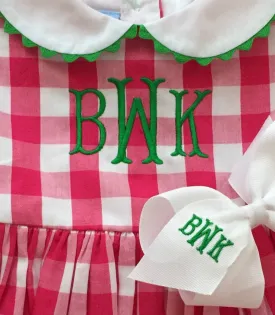 Peter Pan Picnic Check Sundress