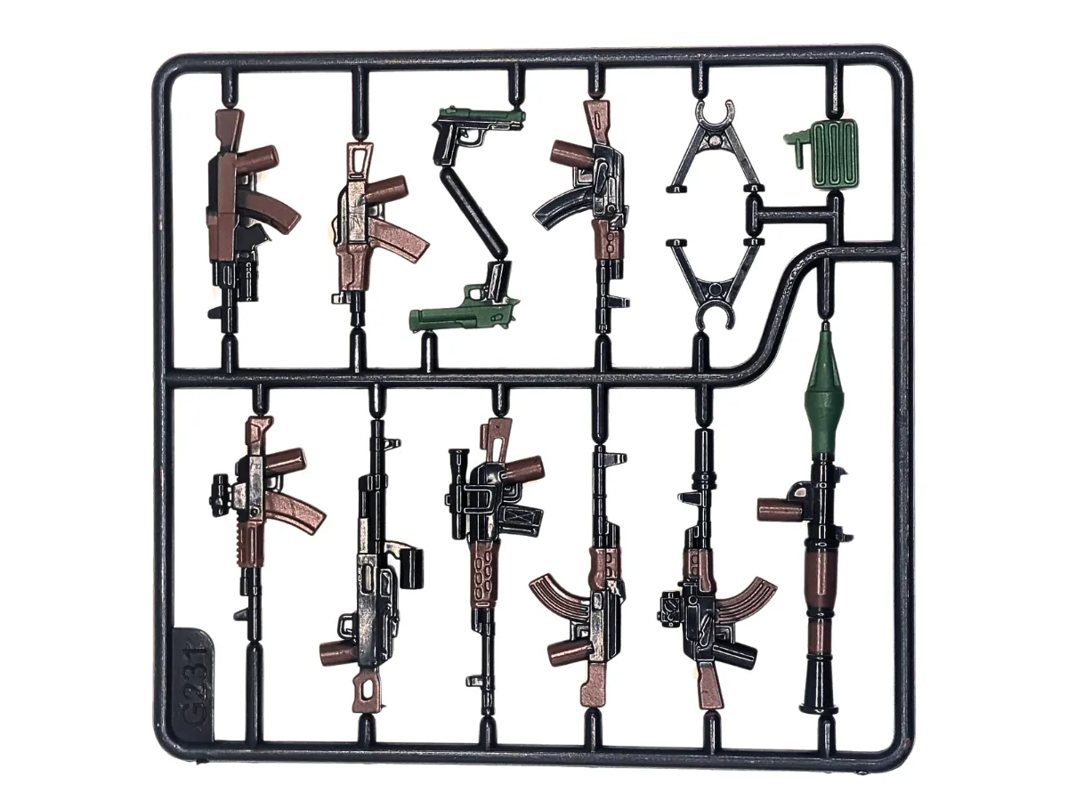 Russian VDV Paratroopers 5-Man Squad - Mil-Blox