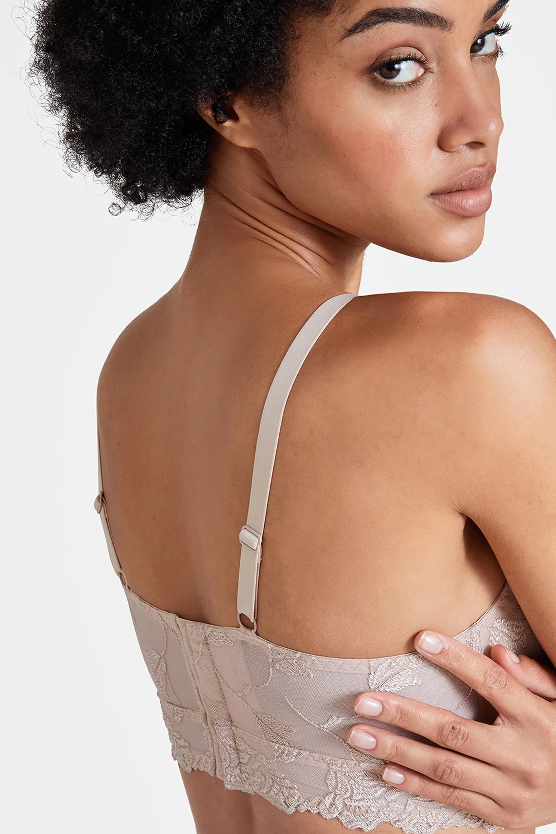 Softessence Padded Triangle Bralette Skin