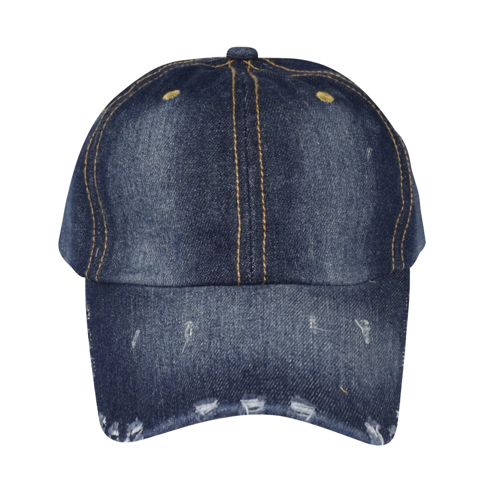 Unisex Sun Hats Washed Denim Hat Sports Baseball Cap