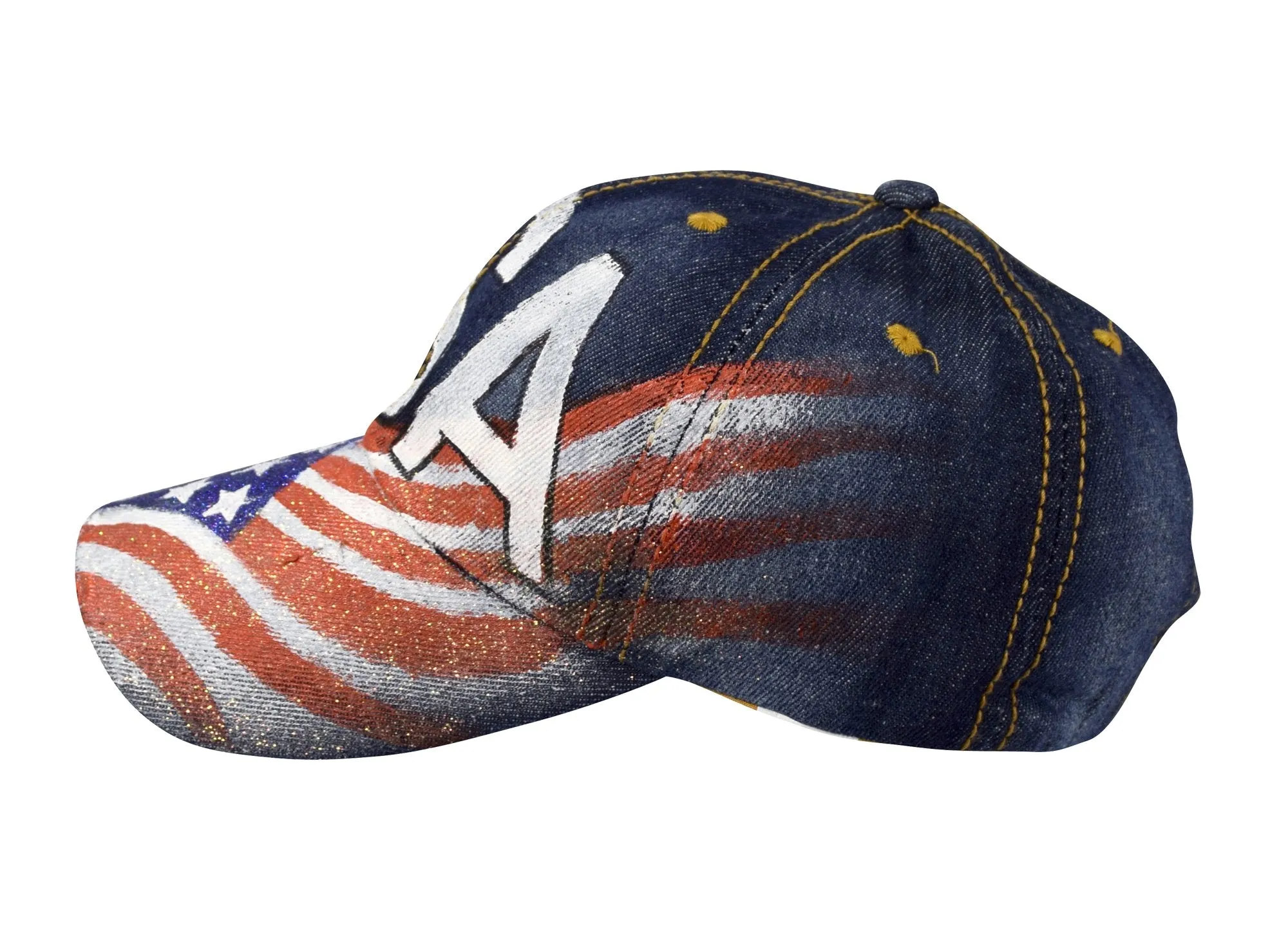 Unisex Sun Hats Washed Denim Hat Sports Baseball Cap