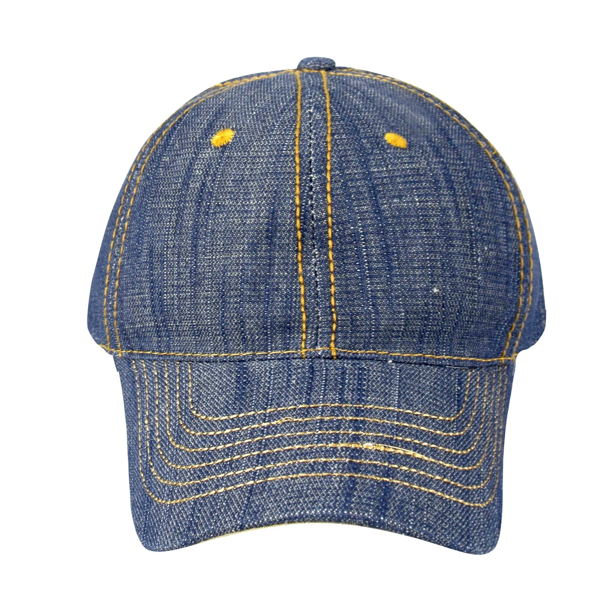 Unisex Sun Hats Washed Denim Hat Sports Baseball Cap