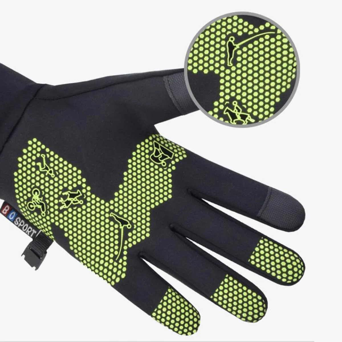 Winter Gloves Winter Cycling Gloves Water Repellent & Touch Screen